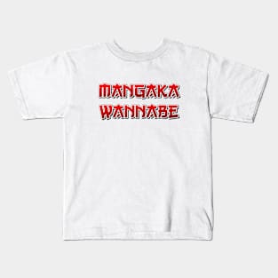 Mangaka Wannabe Kids T-Shirt